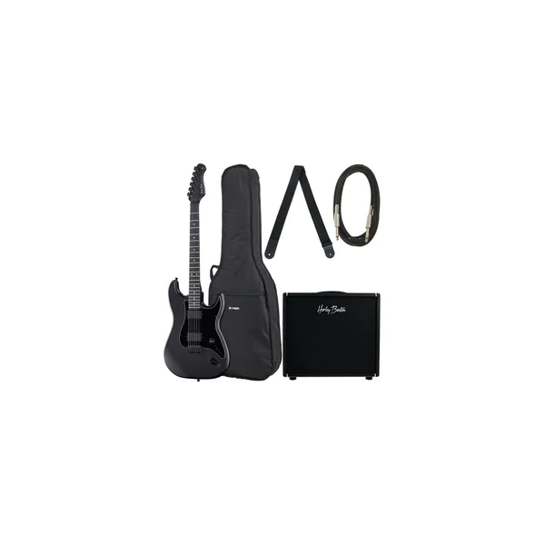 Harley Benton ST-20HH Active SBK DNAFX Amp20