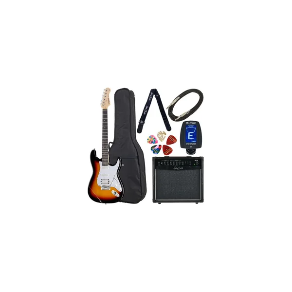 Harley Benton ST-20HSS SB Standard Bundle