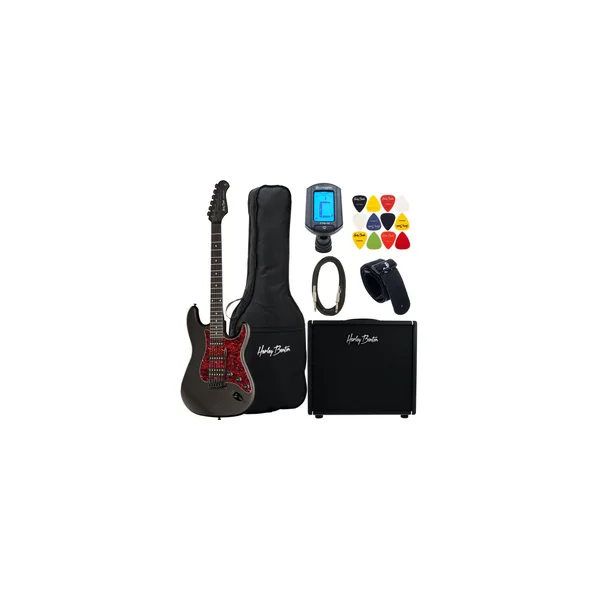 Harley Benton ST-20HSS SBK DNAFX AmP20 Set