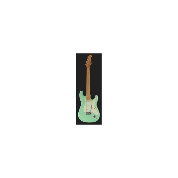 Harley Benton ST-62CC MN Seafoam Gree Bundle