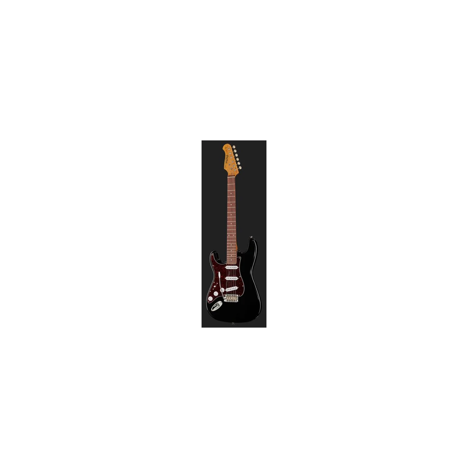 Harley Benton ST-62LH BK Vintage Seri Bundle