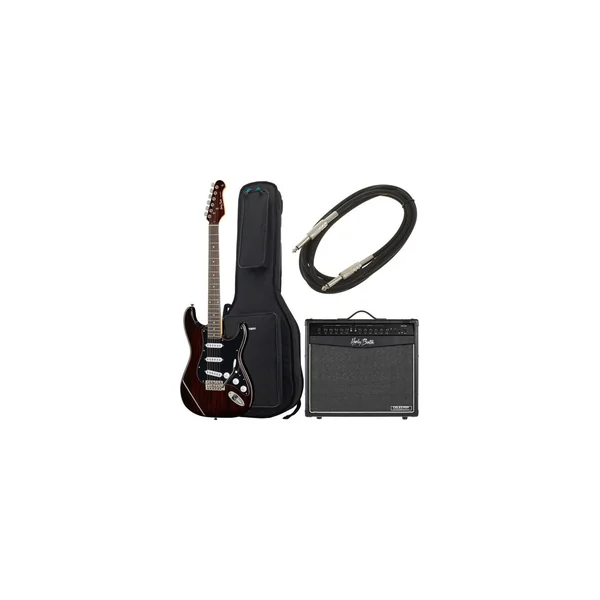 Harley Benton ST-70 Rosewood Deluxe S Bundle