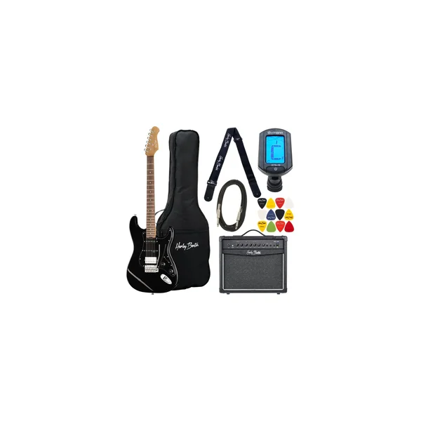 Harley Benton ST-Modern Plus HSS BK Set