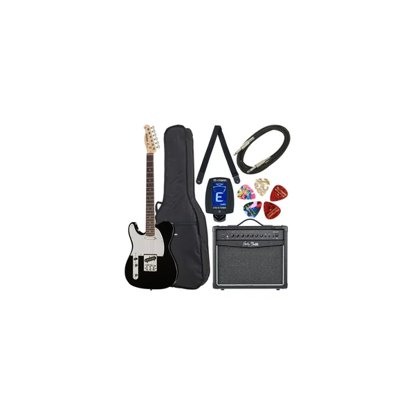 Harley Benton TE-20 BK LH Standard Set 2