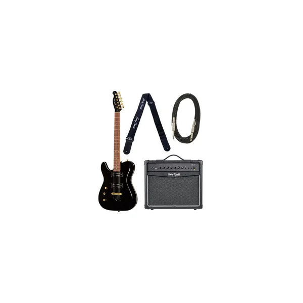 Harley Benton TE-40 LH TBK D. Series Bundle