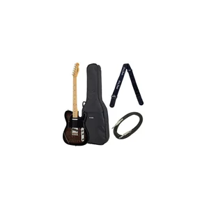 Harley Benton TE-70 Black Paisley Bundle