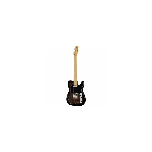 Harley Benton TE-70 Black Paisley