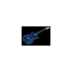 Harley Benton TE-90QM HH Trans Blue Bundle