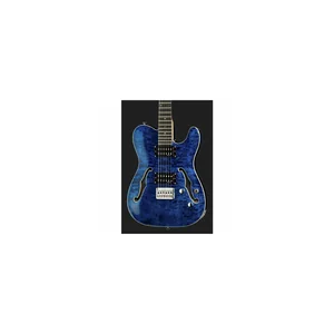 Harley Benton TE-90QM HH Trans Blue