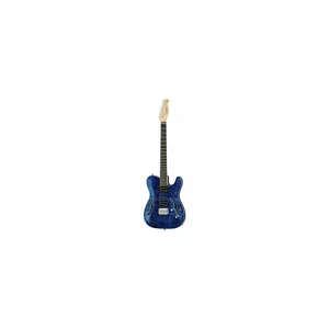 Harley Benton TE-90QM HH Trans Blue