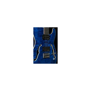 Harley Benton TE-90QM HH Trans Blue w/Bag