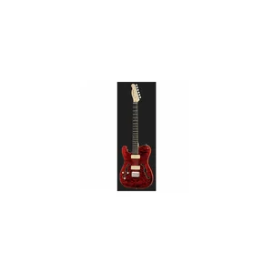 Harley Benton TE-90QM LH Trans Red
