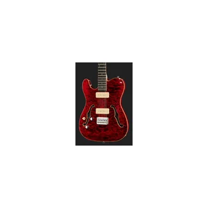 Harley Benton TE-90QM LH Trans Red