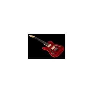 Harley Benton TE-90QM LH Trans Red