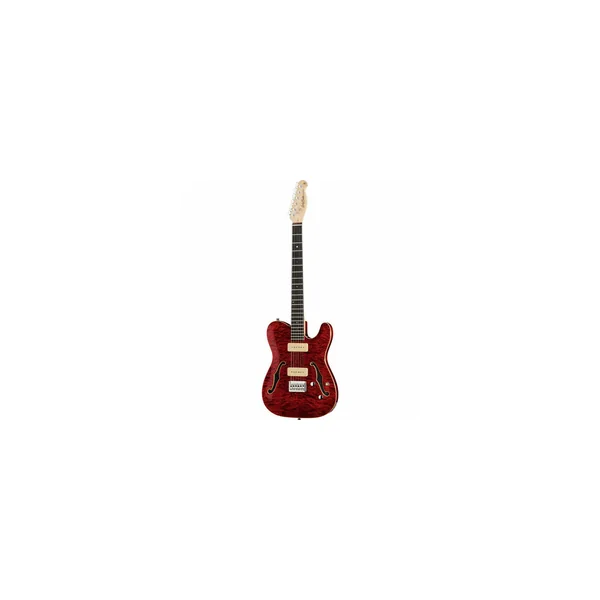 Harley Benton TE-90QM Trans Red