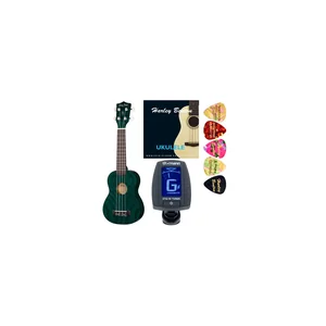 Harley Benton UK-12 Stain Ash Blue Bundle