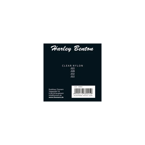 Harley Benton Valuestrings Uke Clear