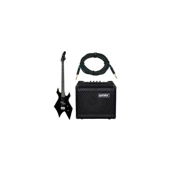 Harley Benton WB-20BK Rock Series w/Warwick