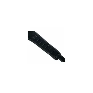 Harley Benton Wide Leather Padded Strap BK