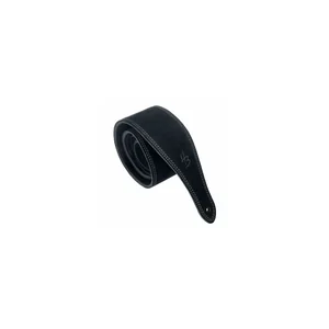 Harley Benton Wide Leather Padded Strap BK