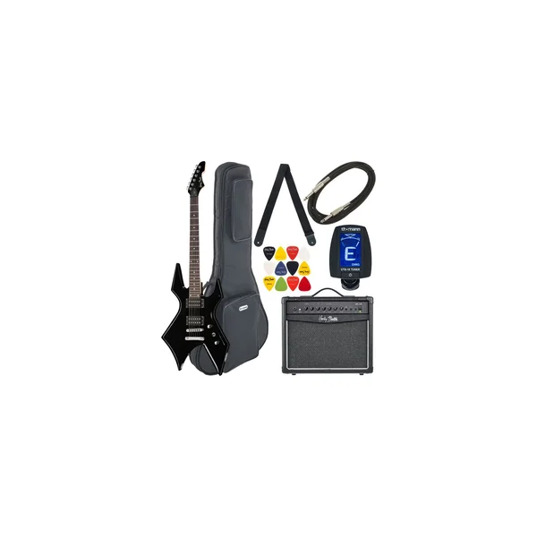 Harley Benton WL-20BK Rock Series Bundle 4