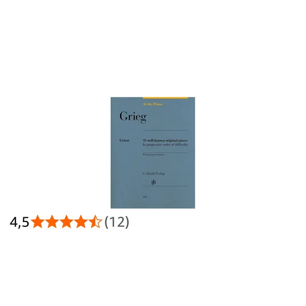 Henle Verlag Am Klavier Grieg