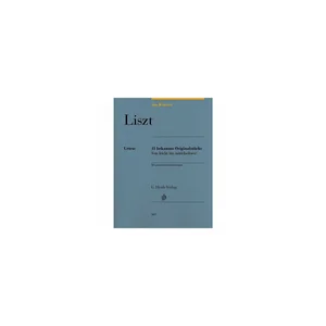 Henle Verlag Am Klavier Liszt