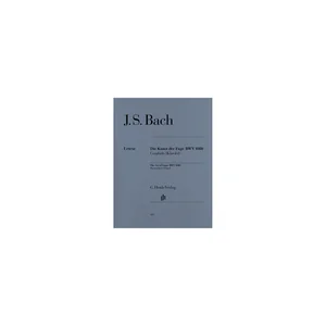 Henle Verlag Bach Die Kunst der Fuge