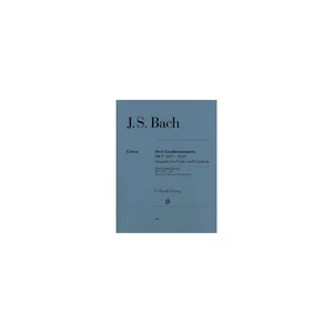 Henle Verlag Bach Drei Gambensonaten Viola