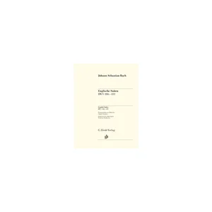 Henle Verlag Bach Englische Suiten
