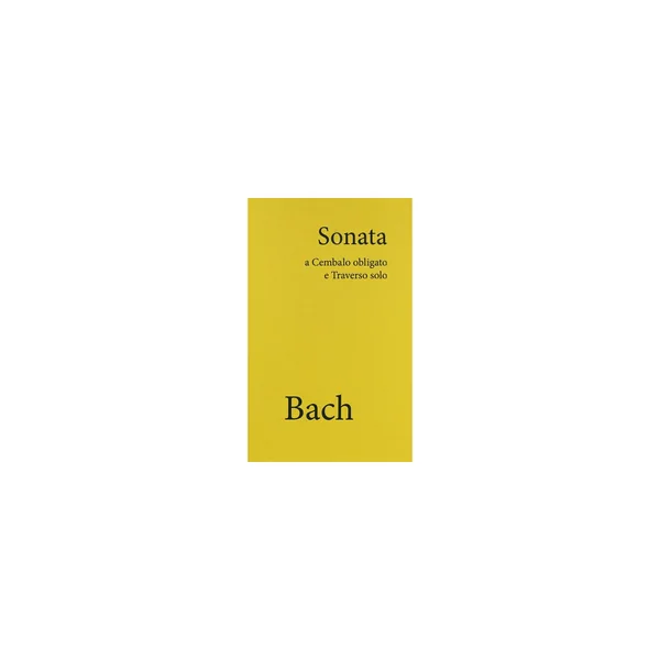 Henle Verlag Bach Flötensonate Faksimile
