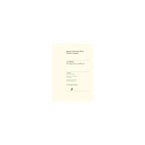 Henle Verlag Bach/Gounod Ave Maria mittel