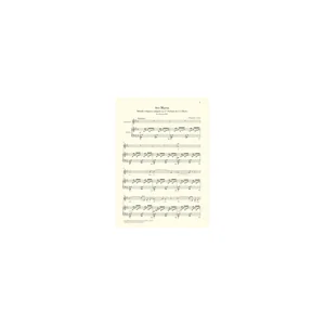 Henle Verlag Bach/Gounod Ave Maria mittel