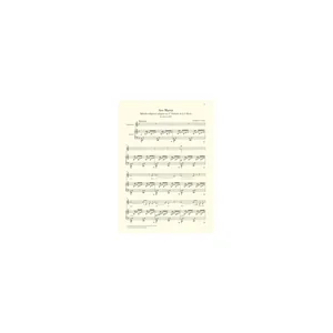 Henle Verlag Bach/Gounod Ave Maria tief