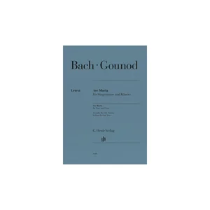 Henle Verlag Bach/Gounod Ave Maria tief