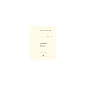 Henle Verlag Bach Inventionen und Sinfonien