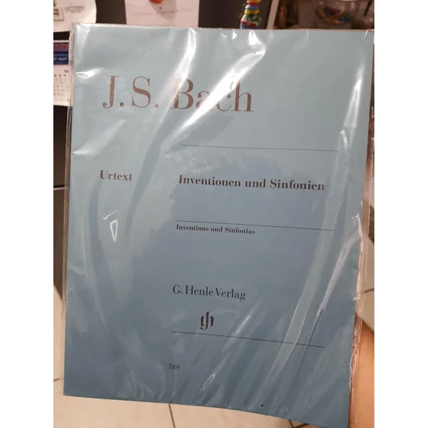 Henle Verlag Bach Inventionen und Sinfonien