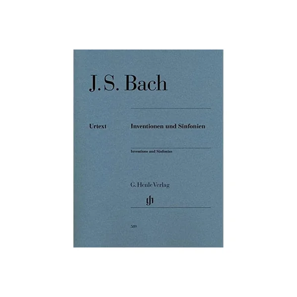 Henle Verlag Bach Inventionen und Sinfonien
