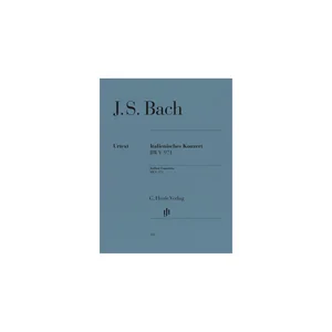 Henle Verlag Bach Italienisches Konzert