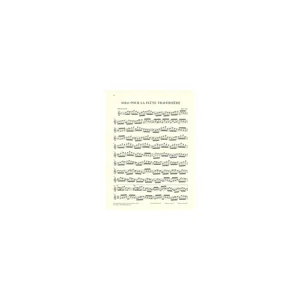 Henle Verlag Bach Partita a-moll for Flute