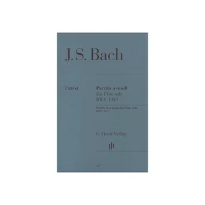 Henle Verlag Bach Partita a-moll for Flute