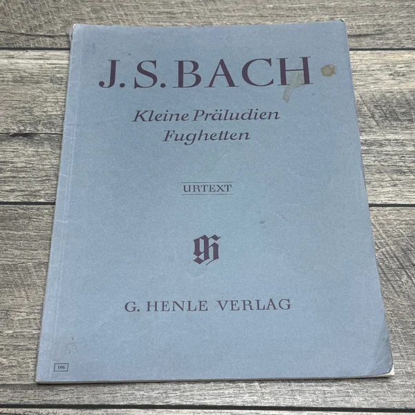 Henle Verlag Bach Präludien & Fughetten