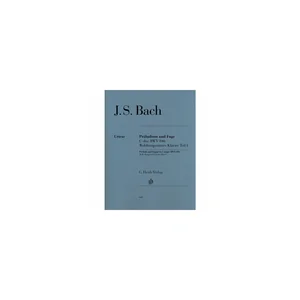 Henle Verlag Bach Präludium C-Dur BWV 846