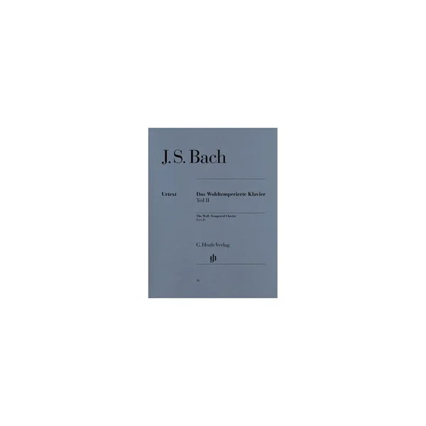 Henle Verlag Bach Wohltemperiert Klavier II
