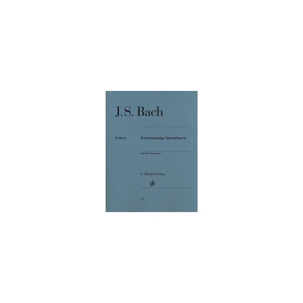 Henle Verlag Bach Zweistimmige Inventionen