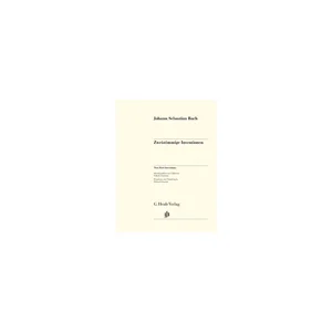 Henle Verlag Bach Zweistimmige Inventionen