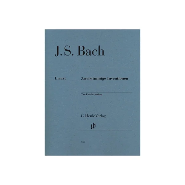 Henle Verlag Bach Zweistimmige Inventionen
