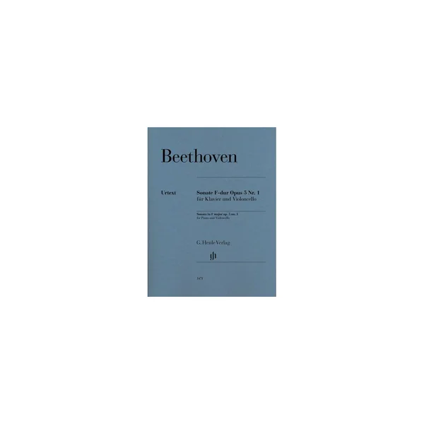 Henle Verlag Beethoven Cellosonate op.5/1