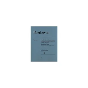 Henle Verlag Beethoven Fünf Klaviersonaten