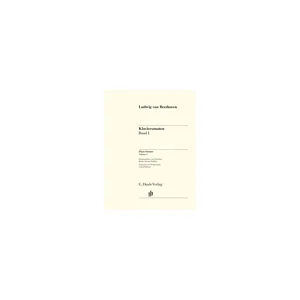 Henle Verlag Beethoven Klaviersonaten 1